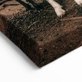 Farmhouse Wall Art: Rustic Barn with Goats and Sheep Country Décor