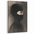 Spiked Hooded Figure Print - Dark Mysterious Gothic Wall Art Decor