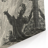 Medieval Gothic Canvas - Dark Decor Style Gothic Artworks