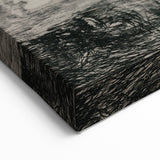 Medieval Gothic Canvas - Mysterious Landscape Dark Decor Style