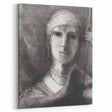 Medieval Gothic Portrait - Mysterious Knight Dark Gothic Wall Art
