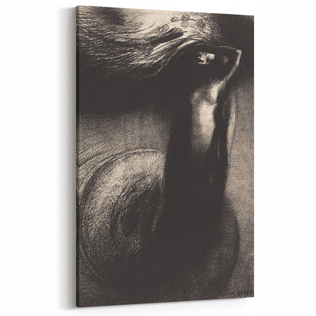 Dark Gothic Wall Art - Ethereal Phantom Vintage Gothic Print