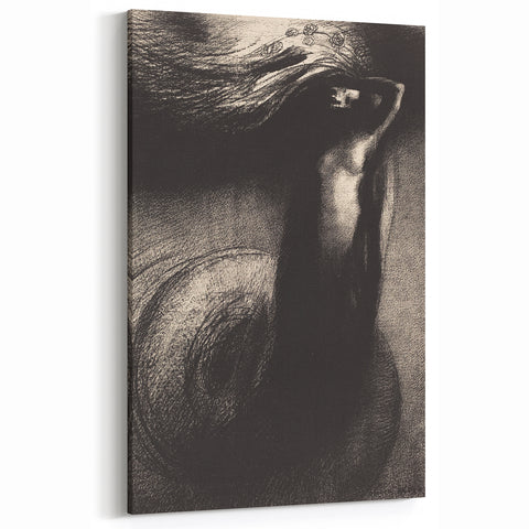 Dark Gothic Wall Art - Ethereal Phantom Vintage Gothic Print