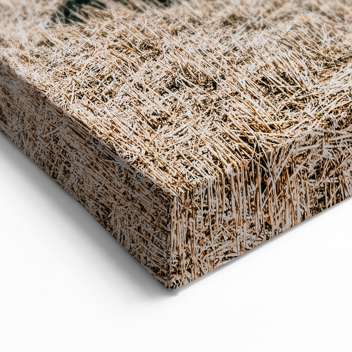 Farmhouse Wall Art: Rolling Hay Bale Scene for Rustic Farmhouse Decor
