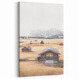 Farmhouse Wall Art: Mountain Cabins for Rustic Country Farmhouse Decor