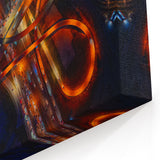 Dallas Cityscape Prints - Iconic Urban Highway by Texas Night View Art