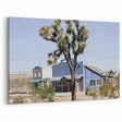 Farmhouse Wall Art: Desert Architecture with Joshua Tree for Rustic Decor