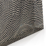 Abstract Electric Wall Art - Concentric Circular Dotted Pattern in Beige