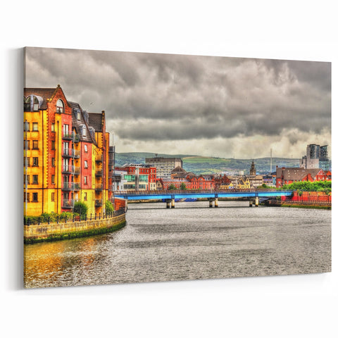 Belfast Canvas Prints – Northern Ireland Cityscape Wall Art