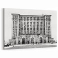 Detroit Architecture Print – Iconic Black and White Detroit Wall Art