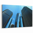 Modern Detroit Skyline Photography – Iconic Detroit Cityscape Wall Art