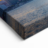 Detroit Skyline Art at Sunset – Vibrant Cityscape Wall Art for Home