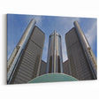 Modern Detroit Architecture Print – Iconic Renaissance Center Wall Art