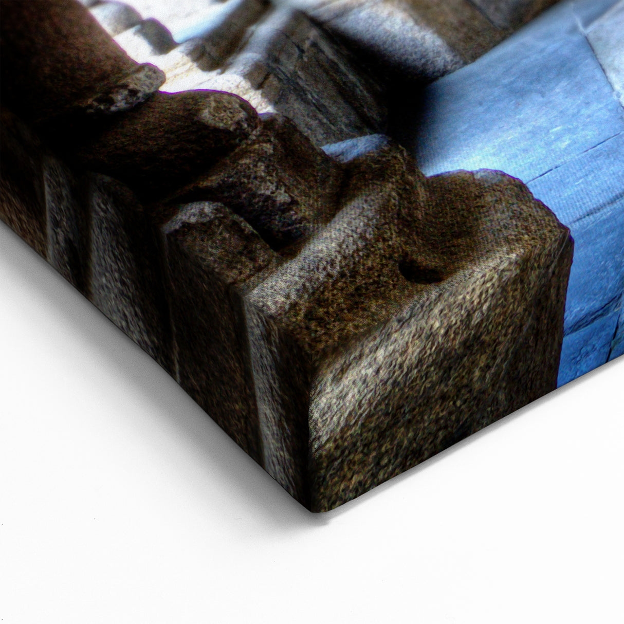 Porto Wall Art - Scenic Blue Tiles Cathedral Corridor