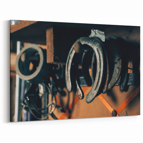 Rustic Farmhouse Decor - Vintage Horseshoe Wall Art for Country Style Homes