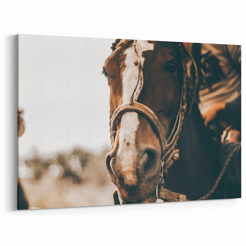 Country Style Horse Wall Art - Rustic Farmhouse Decor for Country Homes