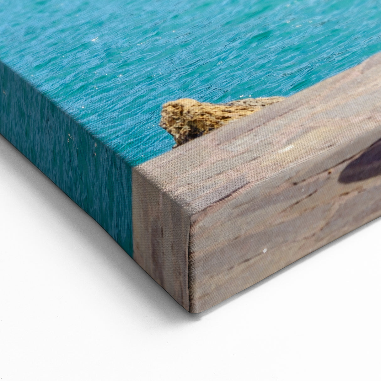 Porto Canvas Art - Vibrant Waterfront Hillside View