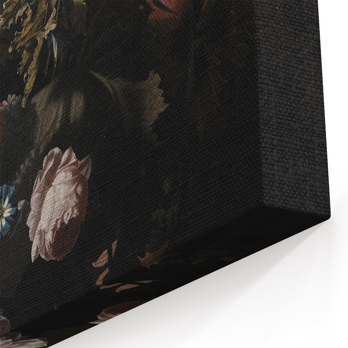 Dramatic Dark Floral Art: Moody Bouquet Wall Print for Interior Decor