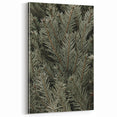 Evergreen Pine Needles Art - Rustic Nature Wall Decor