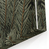 Evergreen Pine Needles Art - Rustic Nature Wall Decor