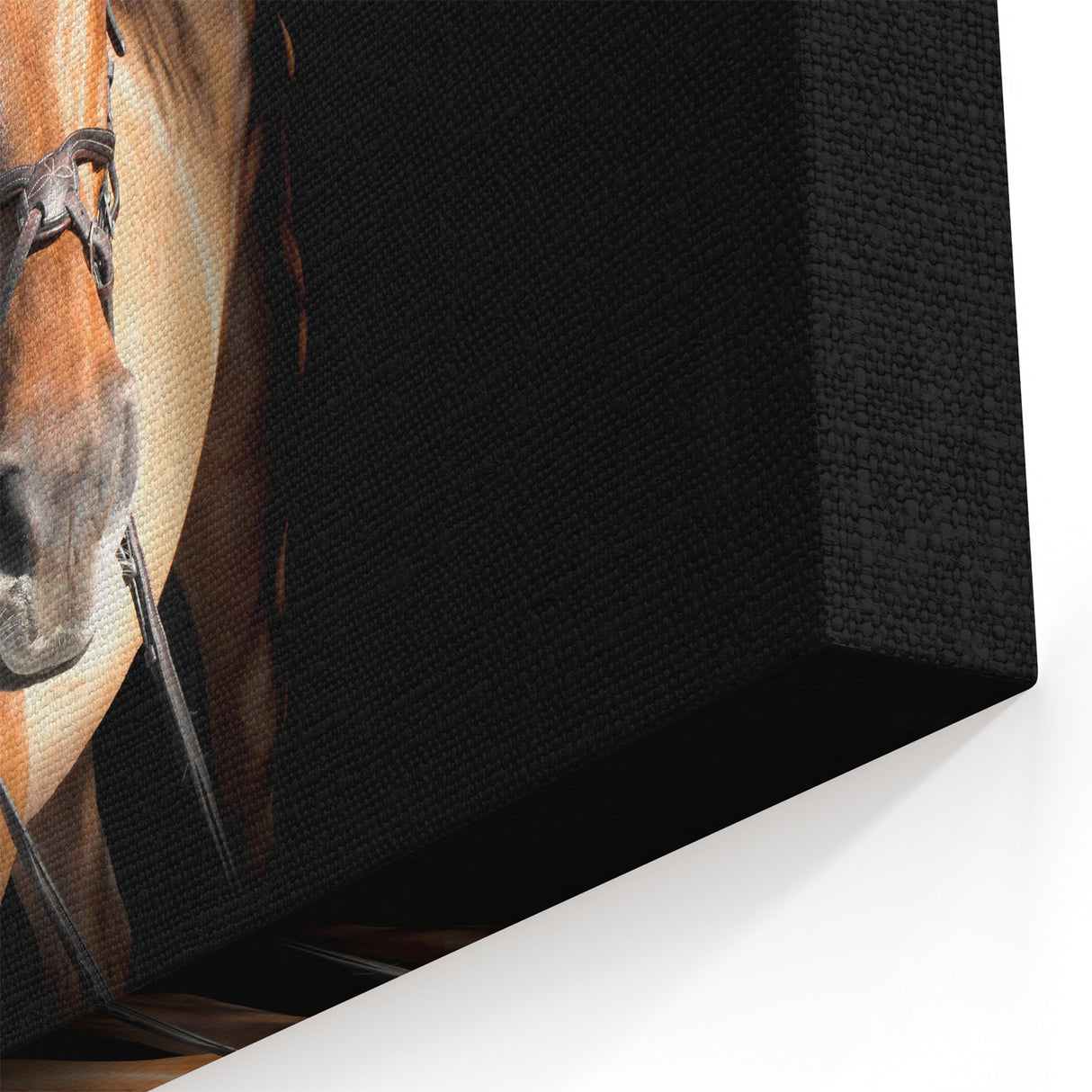 Majestic Horse Farmhouse Wall Art – Rustic Country Style Decor Piece