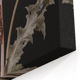 Dark Moody Wall Art - Botanical Elegance with Butterflies and Snails