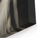 Dark Art Decor - Ethereal Dance Scene with Ghostly Figures in Shadows