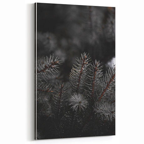 Whispering Pines - Dark Forest Rustic Wall Art