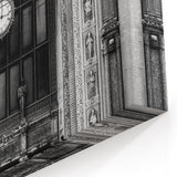Black and White Detroit Architecture – Elegant City Landmark Wall Art