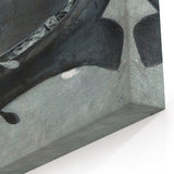 Dark Moody Wall Art - Moonlit River Journey - Moody Interior Art
