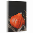 Autumn Harvest Pumpkin - Rustic Fall Wall Art
