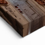 Intricate Detroit Architecture Art – Vibrant Historic Ceiling Wall Art