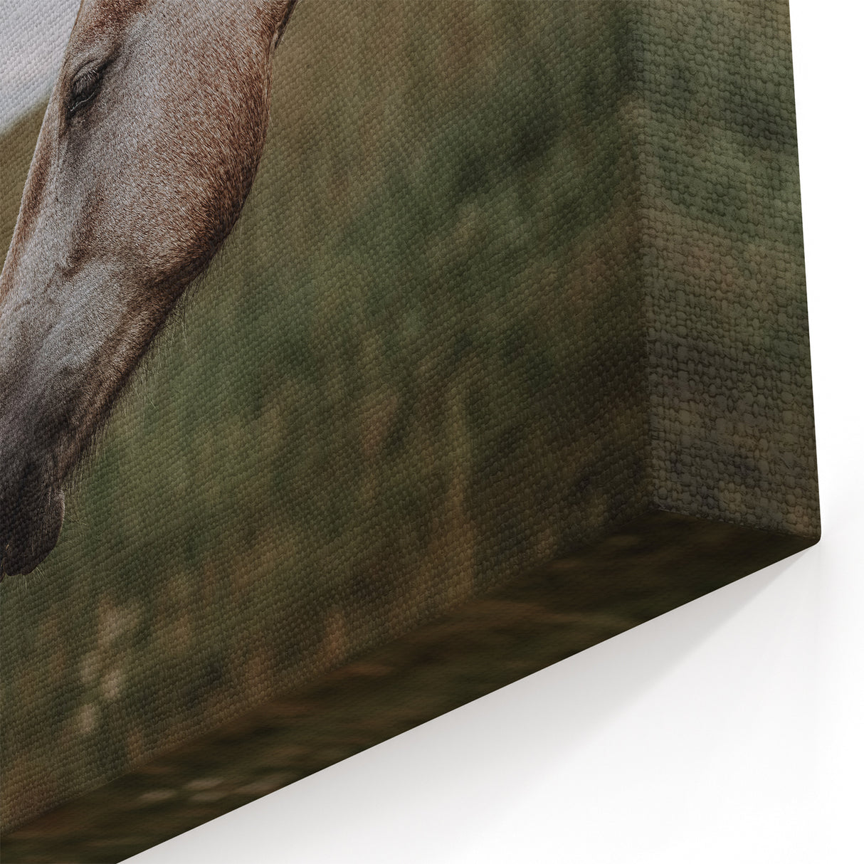 Rustic Horses Wall Art – Farmhouse Country Style Decor for Home