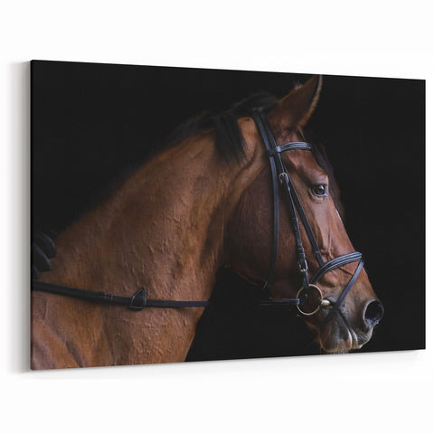 Farmhouse Horse Wall Art – Elegant Country Style Decor for Home