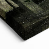Timeless Dark Prints - Historic Street Scene with Rustic Charm