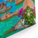 Porto Photography Art - Vibrant Coastal Rock Formations