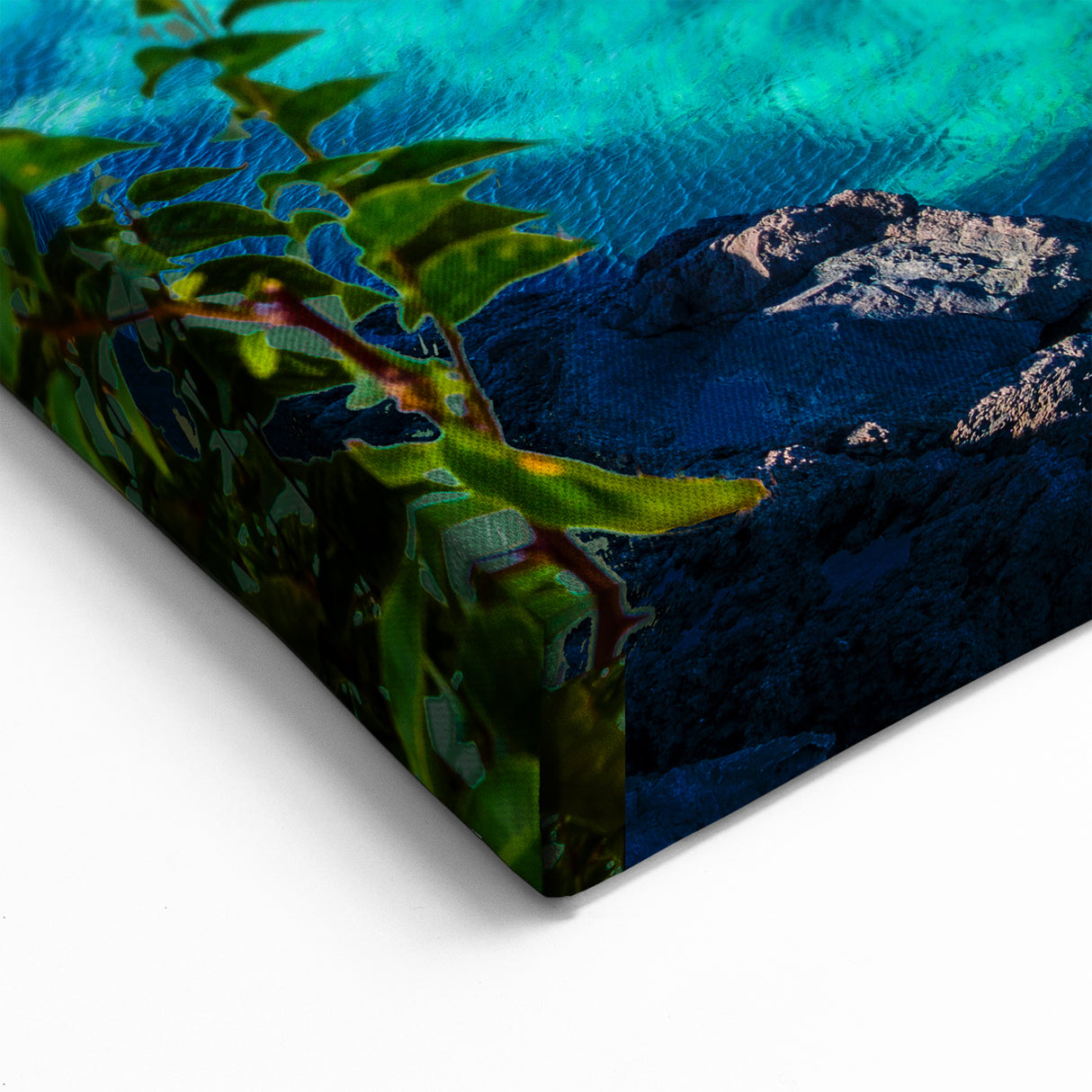 Porto Photography Art - Vibrant Coastal Rock Formations