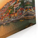 Porto Art Prints - Sunset Over Douro River