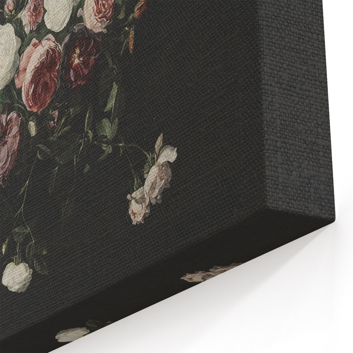 Dark Moody Floral Wall Art - Timeless Dramatic Roses for Interior Decor
