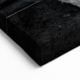 Porto Photography Art - Nautical Rope Detail in Black & White