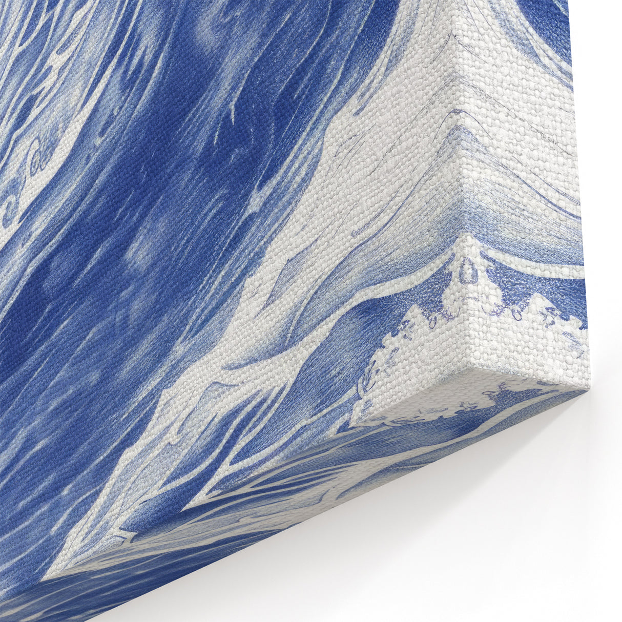 Powerful Ocean Wave Coastal Wall Art - Nautical Seaside Artwork