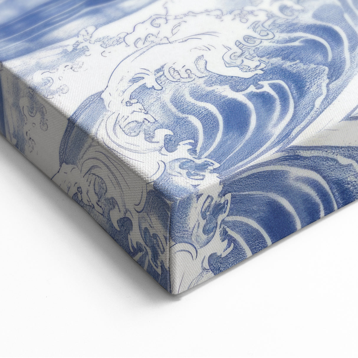 Powerful Ocean Wave Coastal Wall Art - Nautical Seaside Artwork