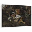 Dark Moody Mushroom Still Life - Atmospheric Botanical Wall Art Decor