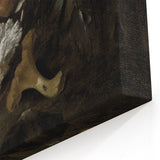 Dark Moody Mushroom Still Life - Atmospheric Botanical Wall Art Decor