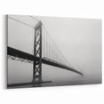 Detroit Wall Art - Minimalist Detroit Bridge Photography Print