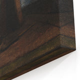 Dark Moody Wall Art: Literary Still Life with Bust - Timeless Dark Print