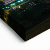 Houston Skyline Canvas - Texas Cityscape at Night with Glowing Lights