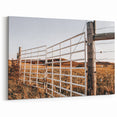 Farmhouse Wall Art: Rustic Gate and Fence - Country Style Decor