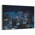Houston Wall Art - Texas Cityscape Prints of Downtown at Night