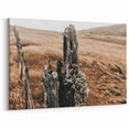 Farmhouse Wall Art: Weathered Fence Post - Rustic Country Decor